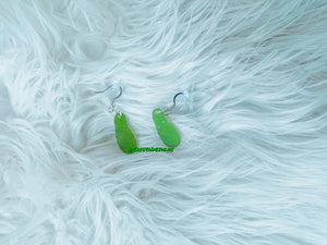 Pickle Acrylic Dandling Earrings