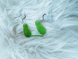 Pickle Acrylic Dandling Earrings