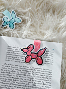 Balloon Dog Magnetic Bookmark