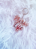 Nurse Life Keychain