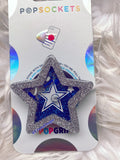 Cowboys Star Badge Reel, Keychain, Popsocket