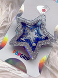 Cowboys Star Badge Reel, Keychain, Popsocket